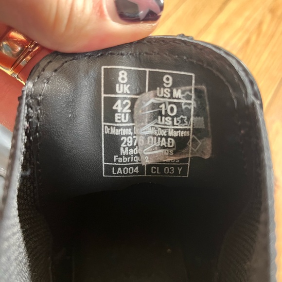 Doc Martens 2976 Leather Platform Boots - Picture 7 of 8